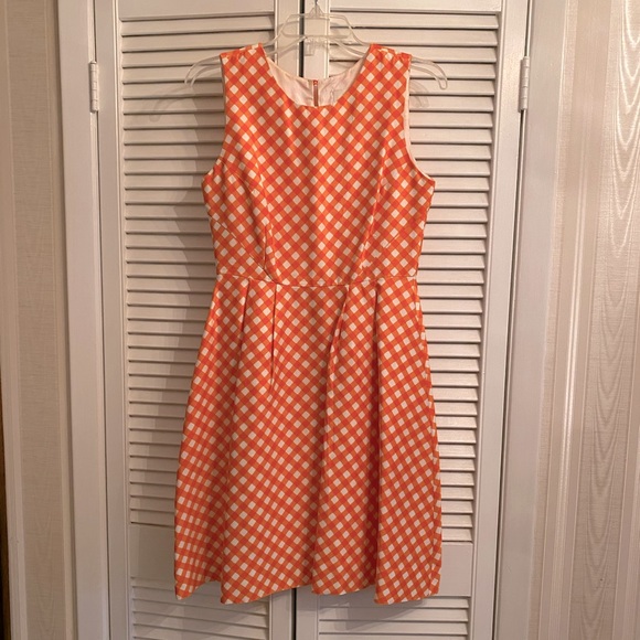 Kate Spade Tallulah gingham check dress size 4 - Picture 1 of 8